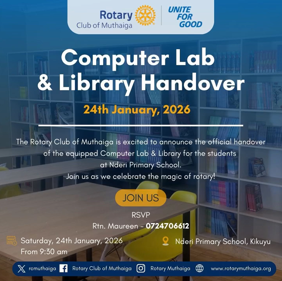 Computer Lab & Library Handover Ceremony – Nderi Primary School